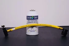 R134a Replacement Refrigerant with dye, Auto, 1 CAN, Economy Hose.