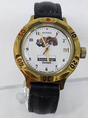 russian poljot movement watch 40mm