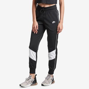 Nike Sportwear Heritage Track Calça Feminina Preta Branca Tamanho Grande CD4152-010 | eBay