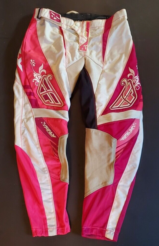 Fly Racing Women's Size 7/8 Motocross Kinetic Riding Pants Fly Racing Women's Size 7/8 Motocross Kinetic Riding Pants