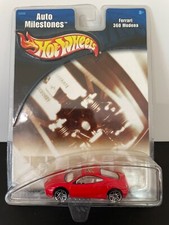 HOT WHEELS FERRARI 360 MODENA AUTO MILESTONES SERIES RED 2002 SEALED