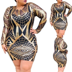 plus size mesh bodycon dress