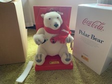 STEIFF - Large Coca Cola Ltd Ed Polar Bear Eisbar 670336 NIB