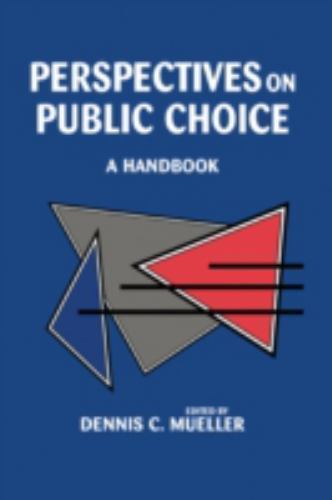 Perspectives on Public Choice Handbook Hardcover Cambridge Uni… 9780521553773 VG