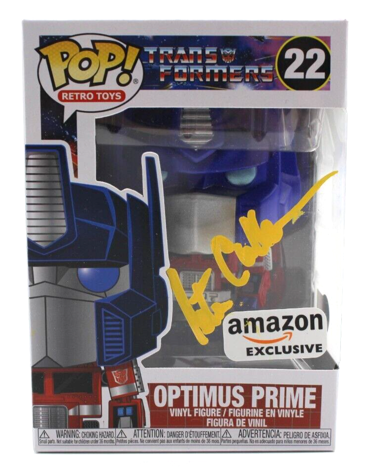 Peter Cullen Autographed Signed Transformers Optimus Prime #22 Funko w/Beckett COA BP89895 