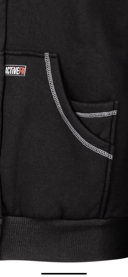 PROACTIVE FR FLAME RESISTANT FULL ZIP HOODIE -SHIPS TODAY (M-5XL) - Image 2 of 4