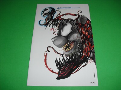 Killer Kare Bears #1.2 Demir Virgin variant signed Venom sketch NM 9.8! Terricon