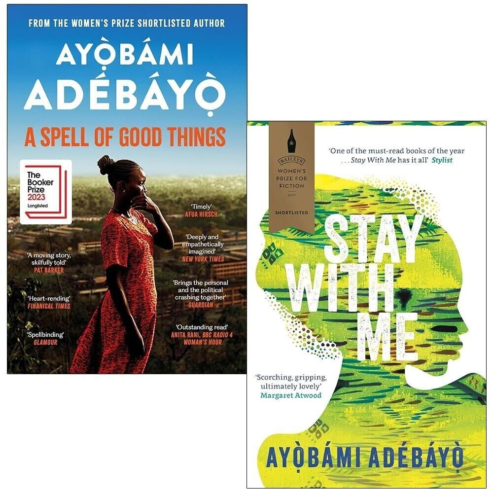 Ayobami Adebayo Collection 2 Books Set A Spell of Good Things, Stay With Me