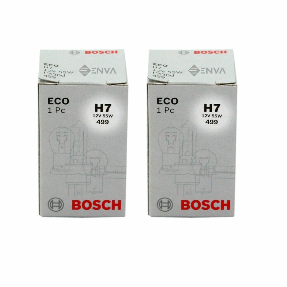 2 лампы для фар Geniune Bosch Eco H7 12 В 55 Вт 499 - Изображение 2 из 3