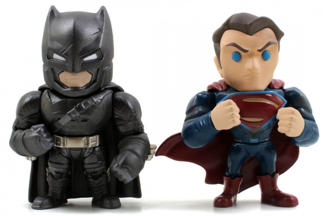 DC Batman v Superman: Twin Pack M9 JADA Metal Die Cast