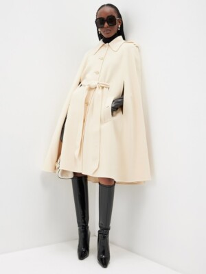 コート GUCCI WOOL COAT Reversible GG wool coat in black and grey | GUCCI® US