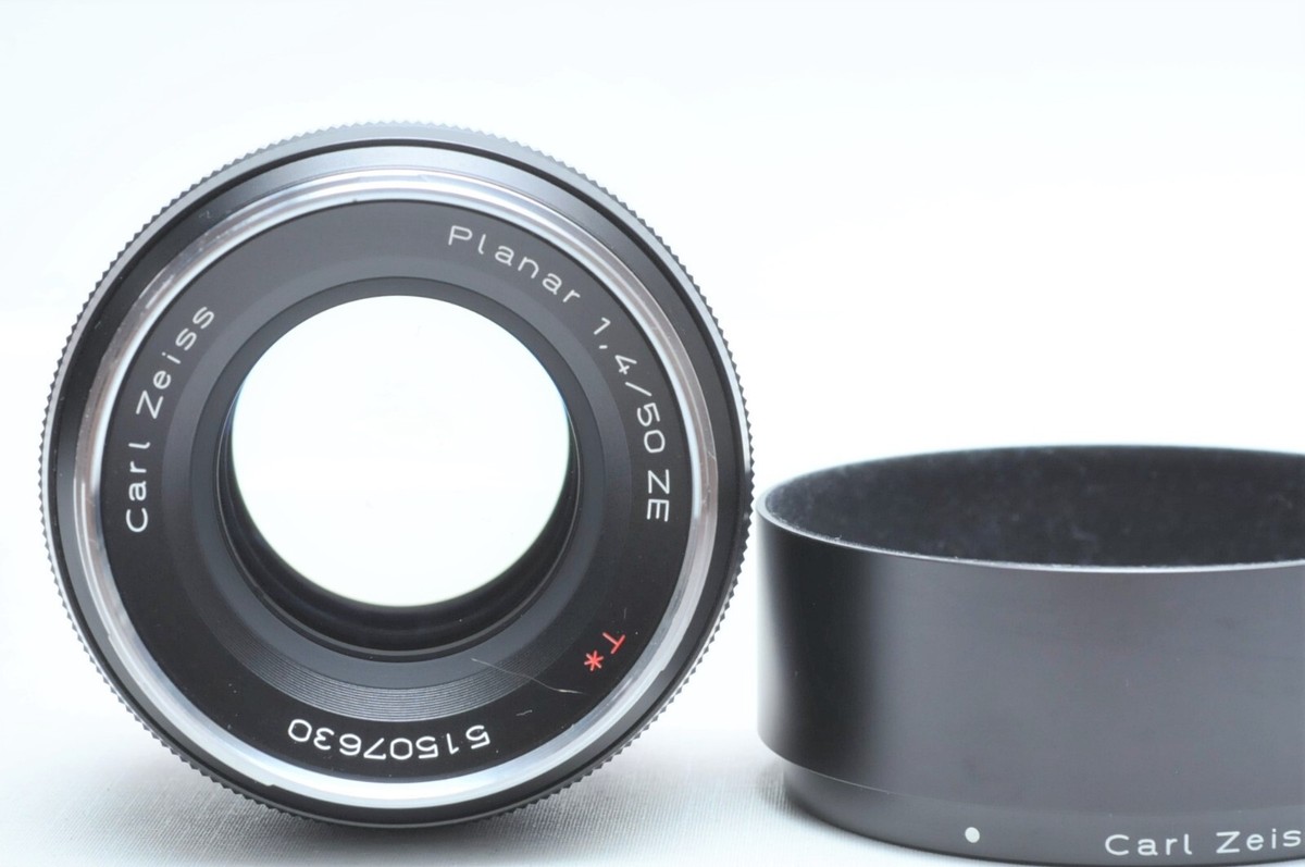 Objectif Zeiss ZE 50mm F1.4 en monture Canon EF en très bon état Objectif Zeiss ZE 50mm F1.4 en monture Canon EF en très bon état
