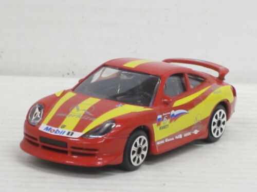Porsche 911 Carrera rot Nr.6 "markiza", ohne OVP, Bburago Street Fire, 1:43 - Bild 1 von 4