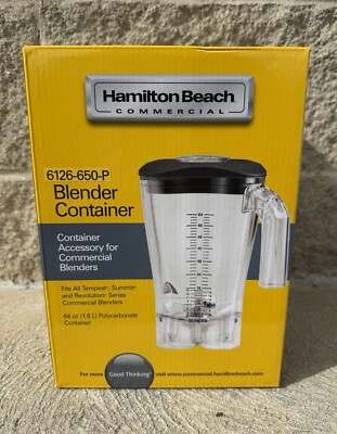 Hamilton Beach ブレンダーコンテナ 6126-756 Hamilton Beach 6126-755 Blender Container | Blender Containers