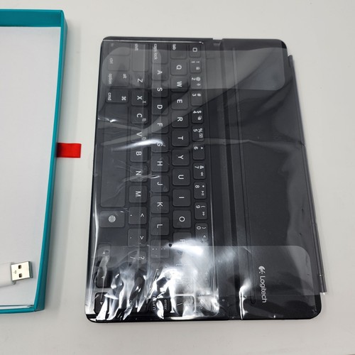 Open Box - Logitech Wireless Bluetooth Ultrathin Keyboard Cover i5 for iPad Air - Picture 4 of 6
