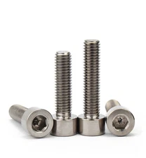 Titanium Allen Hex Socket Bolts Cap Head Screws M3 M4 M5 M6 M8