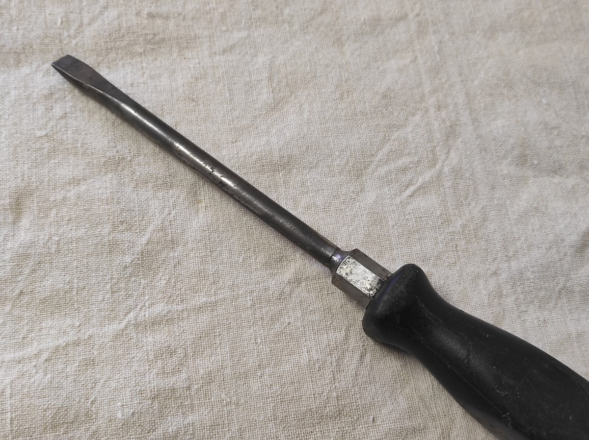 Tournevis Plat 6 mm en Inox - Qualité Pro