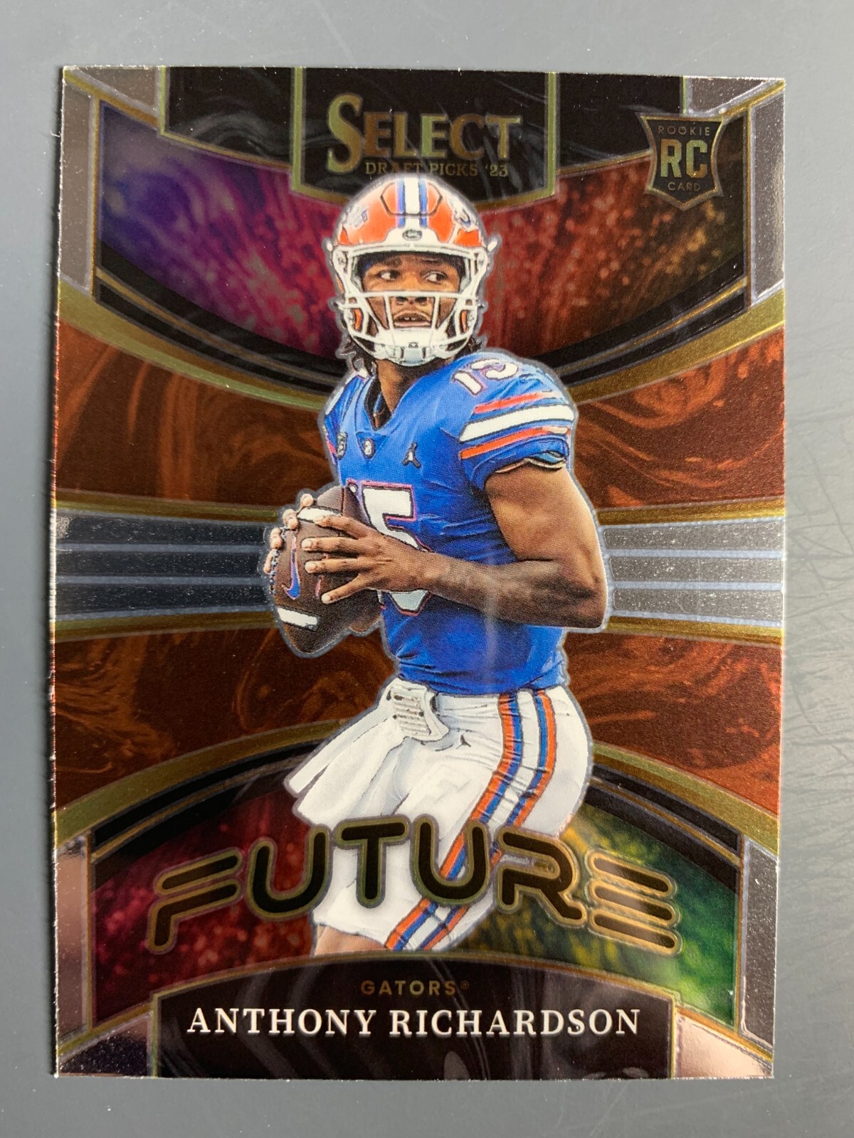 ANTHONY RICHARDSON 2023 SELECT DRAFT PICKS FUTURE INSERT RC FUT-1 FLORIDA GATORS