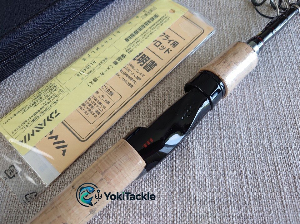 Canne à Pêche Télescopique Daiwa BBB 6106TLFS - 6 Sections, 2 Mètres, Puissance Light - Pour Truite, Perche, Etc.