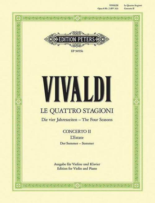 Thumbnail - Antonio Vivaldi / Die Jahreszeiten: Konzert Für Violine, Streicher Und