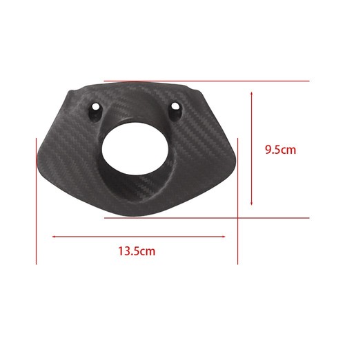 For MV Agusta Turismo Veloce 800 Carbon Fiber Key Guard Cover Protect Matte - Foto 4 di 13