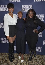 Jennifer Hudson Cynthia Erivo Danielle Brooks at The Color Purple - Old Photo 1