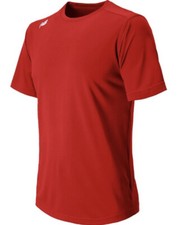 New Balance Men's Short Sleeve Tech Tee, Team Red , Medium, NEW