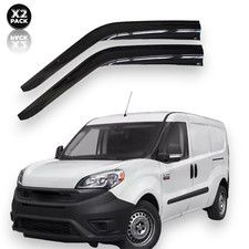 Front Window Visors Rain Guards for Ram ProMaster City 2015-2022 2PC