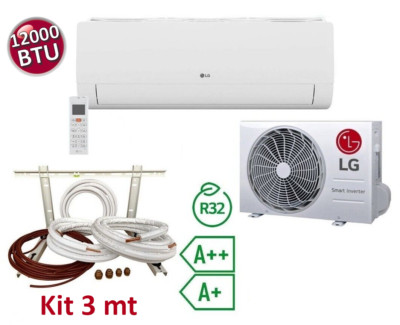Klimaanlage Mono-Split LG LIBERO 12000 Btu 3,5 kW A++ A+ + Installationskit 3 m