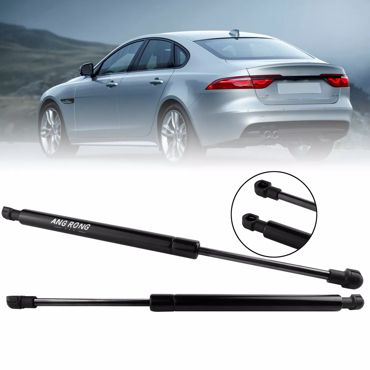 2x For Jaguar XF 08 15 Saloon Tailgate Rear Boot Lifter Gas Struts 8X23406A42AC