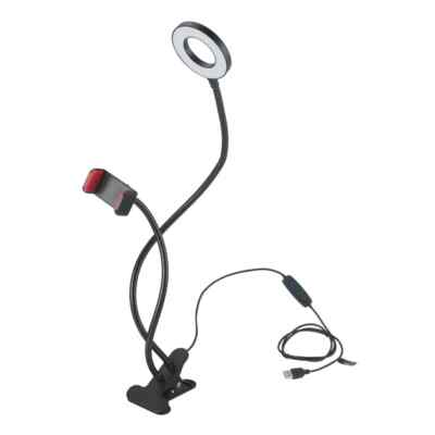 Selfie Lamp with Smartphone Holder Mount by add onn.