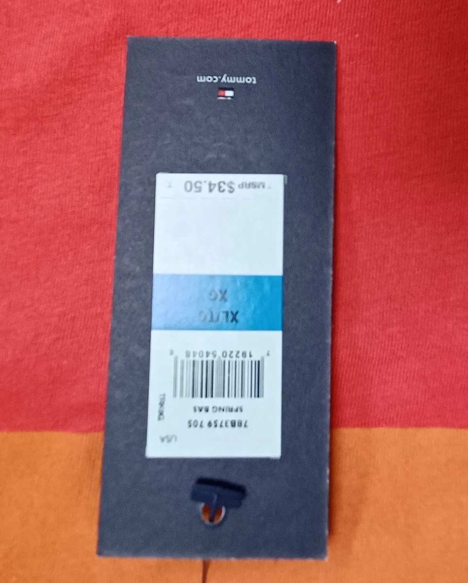Tommy Hilfiger Polo shirt short sleeve with pocket 34.50 price tag new with tag