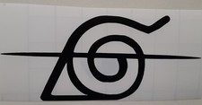 Naruto Itachi's Scratched Head Band Symbol Sticker Vinyl Decal Window Waterproof