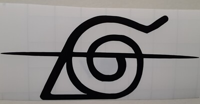 Naruto Itachi's Scratched Head Band Symbol Sticker Vinyl Decal Window Waterproof