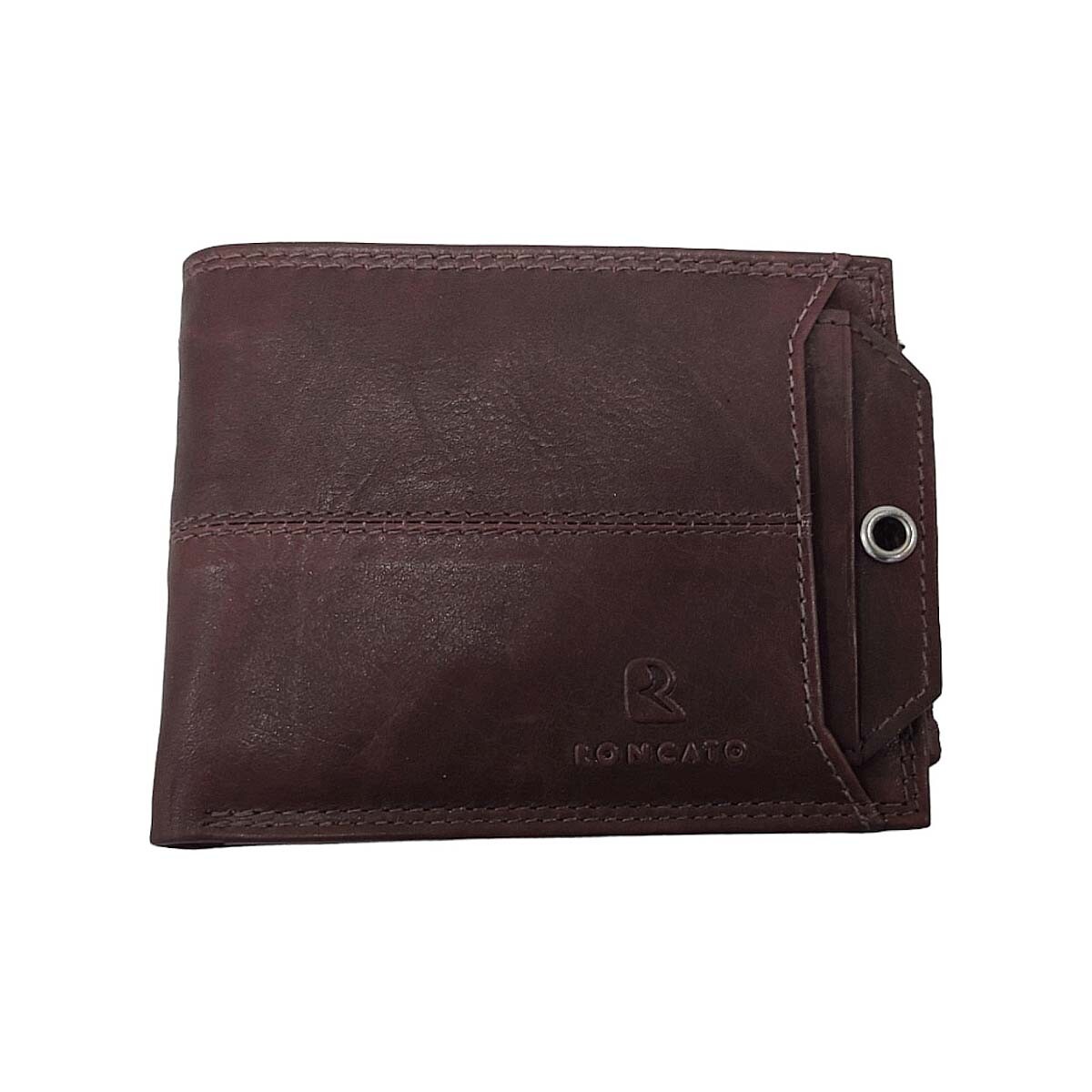 Portafoglio Uomo Pelle Portamonete Con Porta Carte Credito Estraibile R Roncato