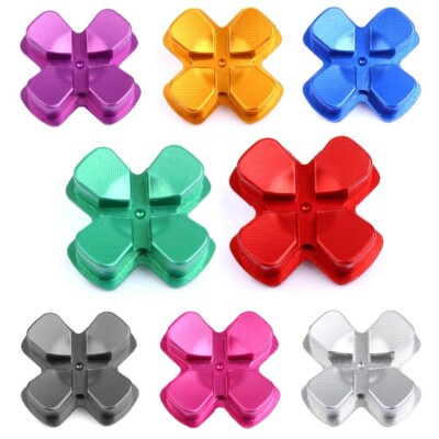 High quality Aluminum Alloy Metallic Metal D-pad D pad for SONY PS4 Dualshock 4