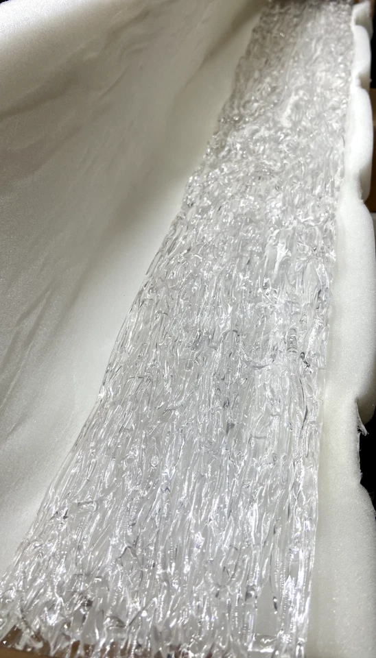 George Kovacs P1384-077-L Forest Ice LED 33 inch Bath Light Wall Light, Chrome - Image 3 of 3