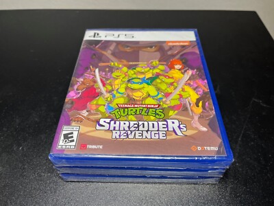 TMNT Shredder's Revenge Playstation 5 PS5 Teenage Mutant Ninja Turtles Fast 