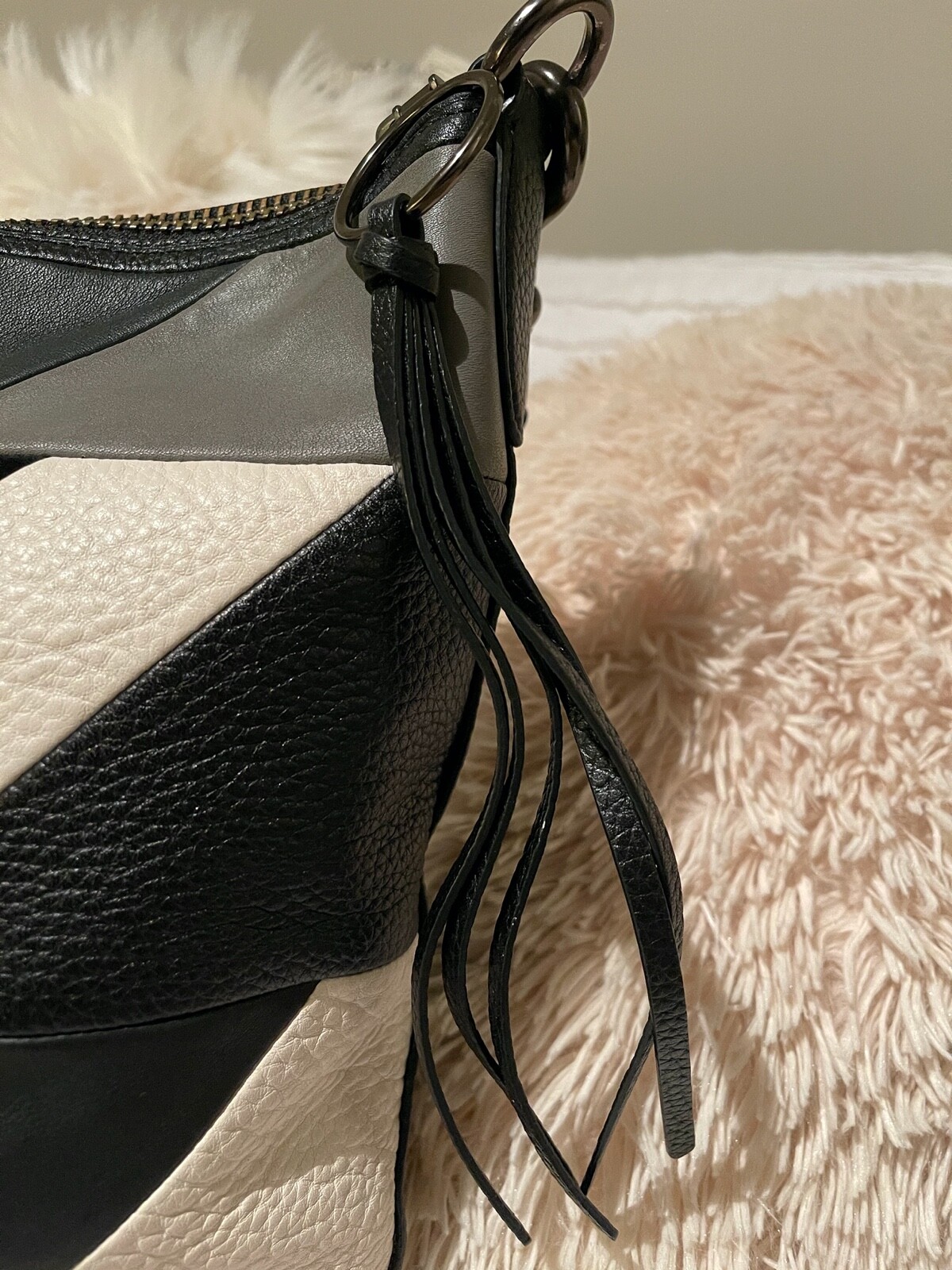 Coach Patchwork Duffle Bucketbag, 100% Genuine Le… - image 3