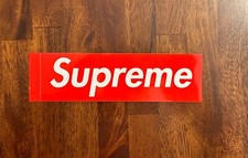 Supreme Box Logo Sticker NEW AUTHENTIC FREE SHIPPING