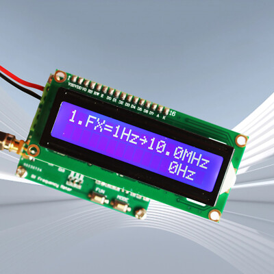 1Hz-4.5GHz for Measure Pulse & Radio Frequency HF RF Frequency Counter Meter 