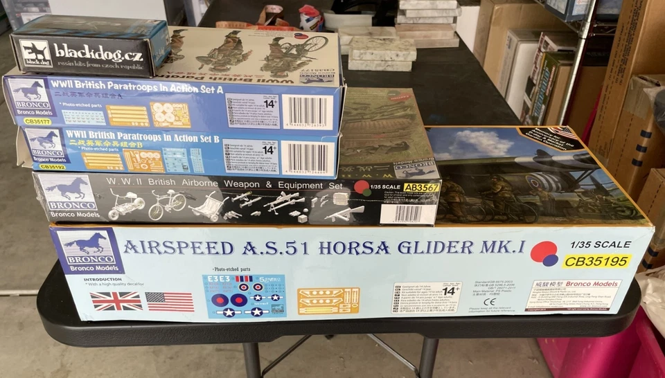 1:35 Airspeed A.S.51 Horsa Glider MK.I BRONCO Models #CB35195 & EXTRAS!!! - Image 3 of 4