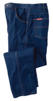 G&K Men's Relaxed Fit 52 X 32 Denim Blue Jeans Traditional Style 5 Pocket New