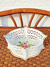 Alte  Porzellan  Durchbruchschale Wallendorf 1764 Deutschland 20,0 cm