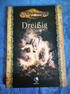 Cthulhu: Dreißig   Jubiläums-Abenteuerband | UNGESPIELT / Wie neu | Pegasus