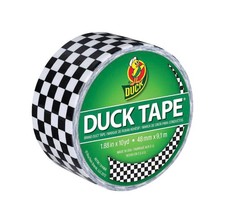 Duck 280410 Vinyl Heavy-duty Checker Duct Tape 1.88 W In. X 10 L Yd.