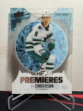 2023-24 Upper Deck ICE TY EMBERSON #171 ICE PREMIERES SP ROOKIE 214/999