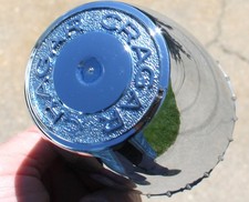 One Vintage Cragar Plastic Center Cap Pn 29046 Chrome Plastic 3-316 Diameter