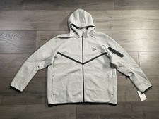 Nike Tech Grey Fleece Windrunner Full-Zip Hoodie Men  s Size XXL New HV0949-063