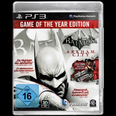 Batman Arkham City GOTY PS3 Spiel Action Adventure PlayStation3 Game DC CIB PAL